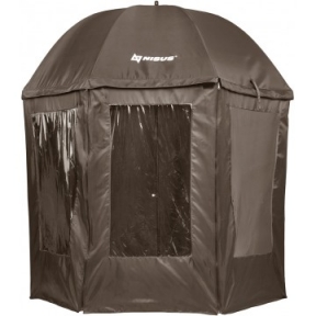 Зонт с тентом d 2,4м прямой закрытый (19/22/210D)(N-240-TZ)